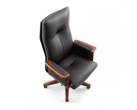 Кресло Norden Vivaldi Натуральная кожа, Черный images