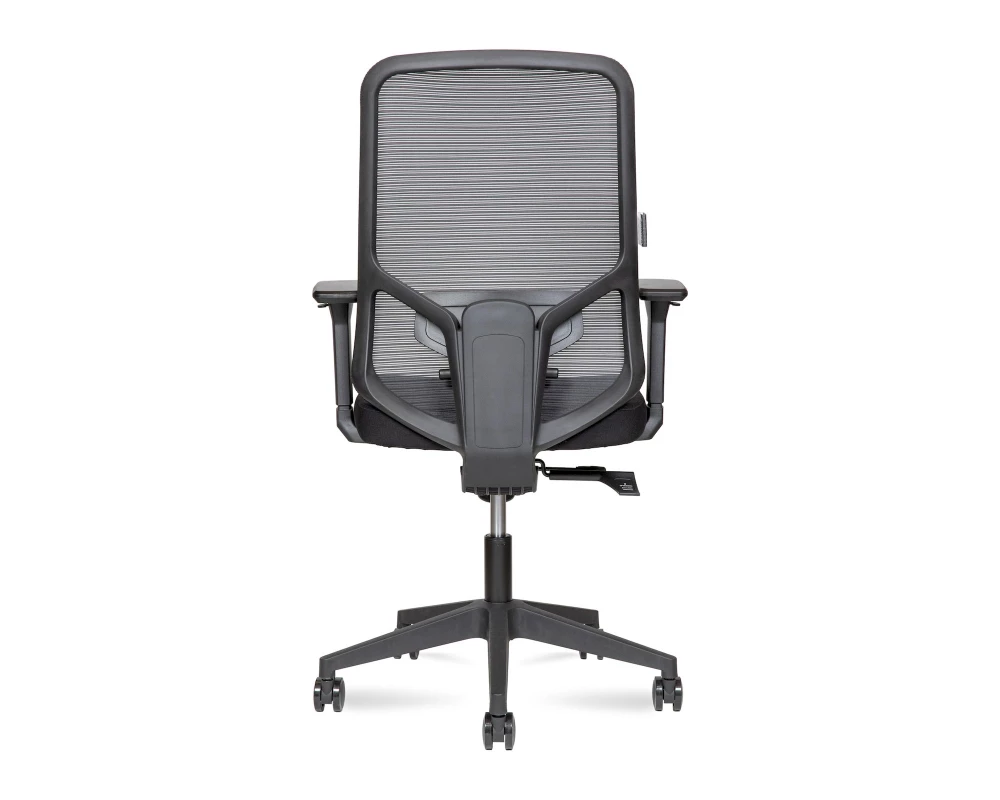 Кресло Norden Best LB Сетка/Ткань, Черный