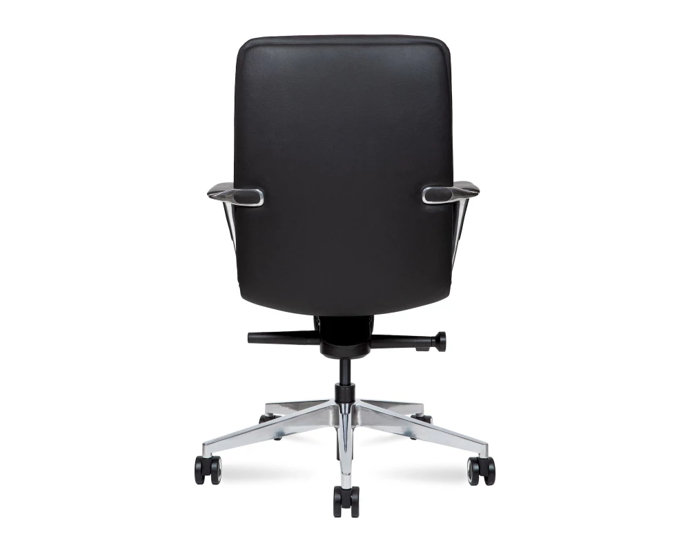 Кресло Norden Neo LB Натуральная кожа, Черный