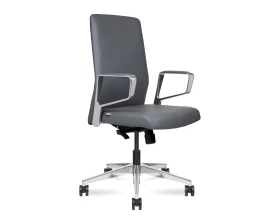 Кресло Norden West LB Натуральная кожа, Серый images