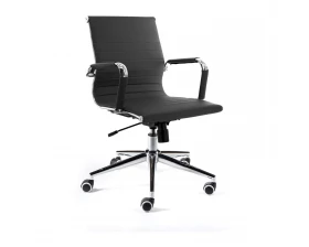 Кресло Norden Техно LB Натуральная кожа, Черный images