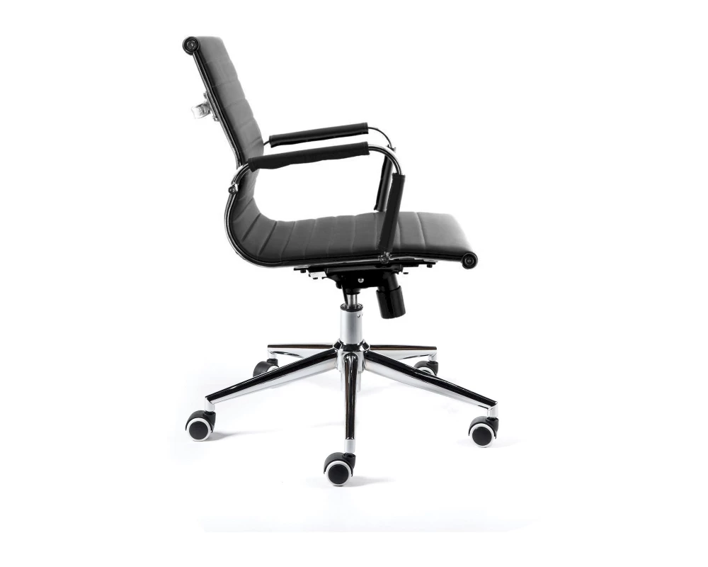 Кресло Norden Техно LB Натуральная кожа, Черный