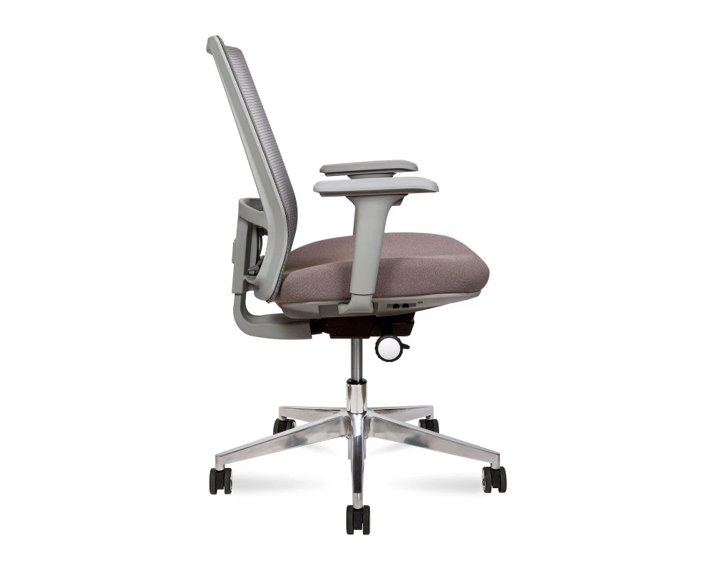 Кресло Norden Vector Сетка/Ткань, Серый