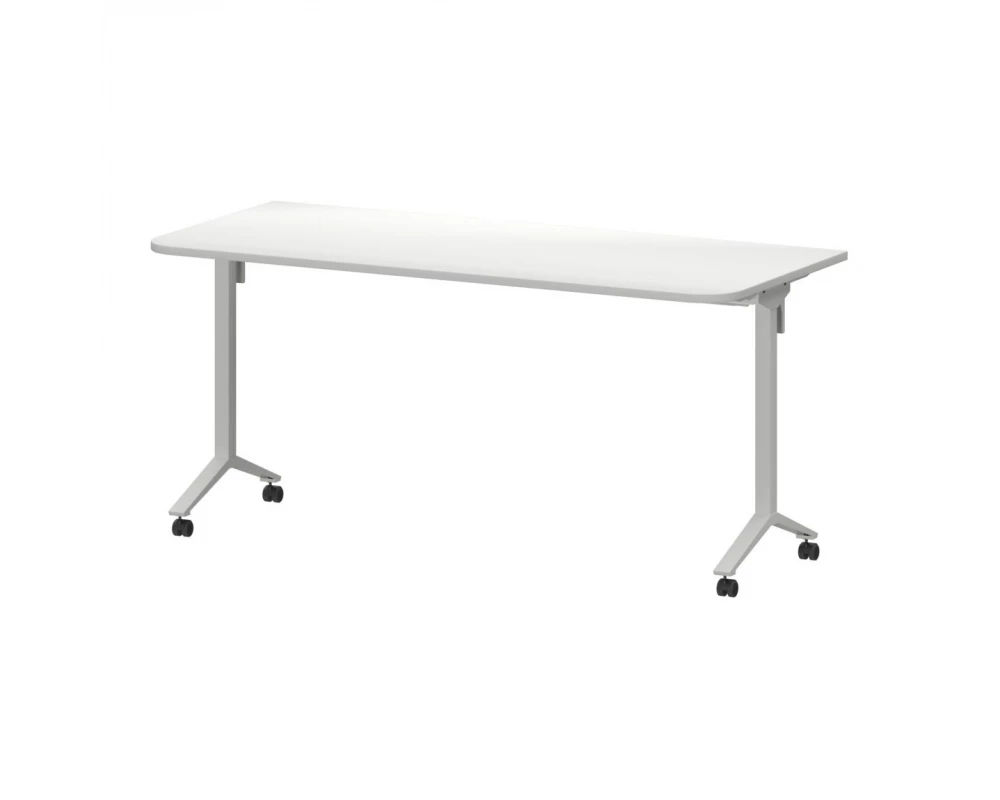 Стол мобильный складной радиусный МБ22-160.70Р 1600x700x750 Моби