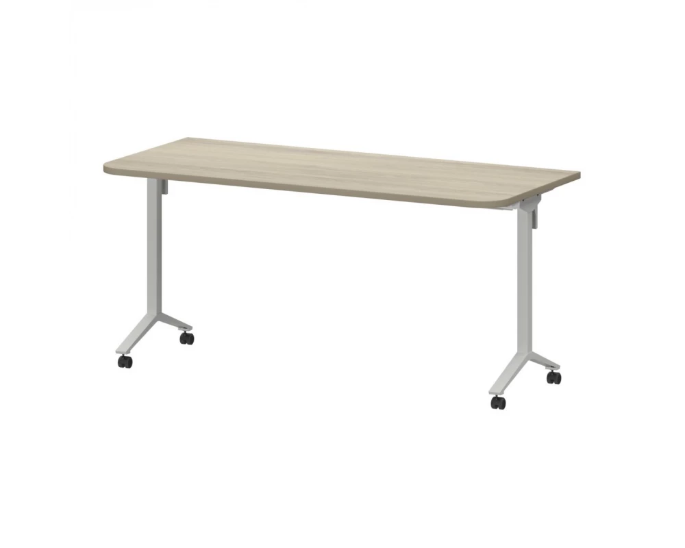 Стол мобильный складной радиусный МБ25-160.70Р 1600x700x750 Моби