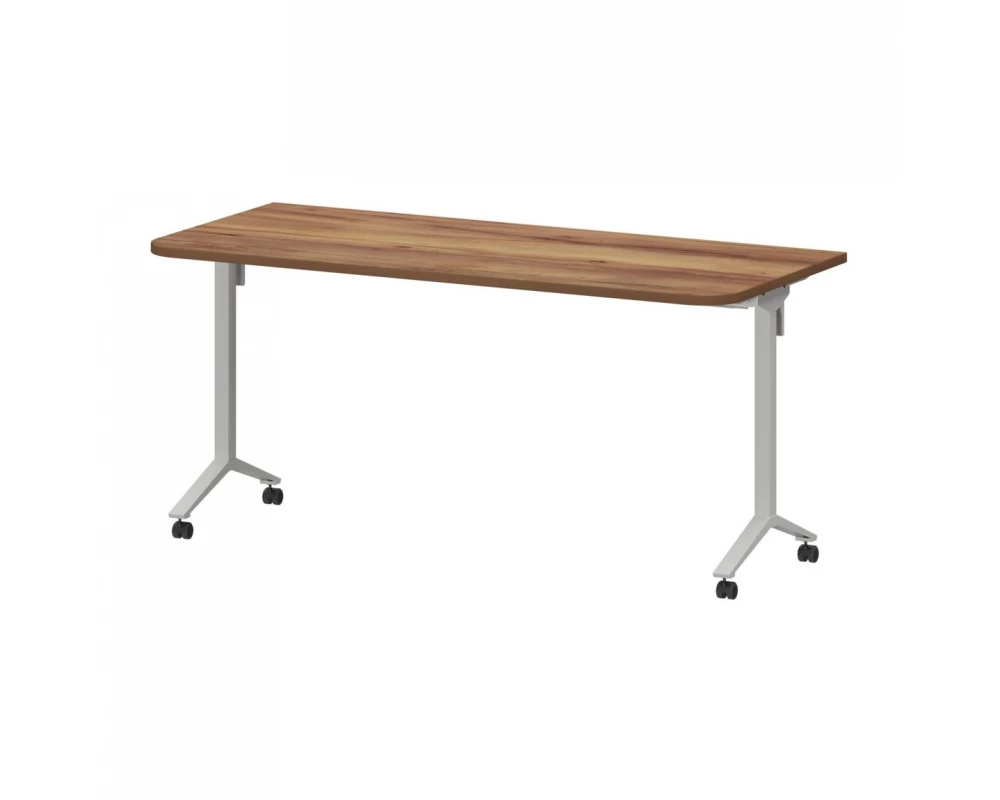 Стол мобильный складной радиусный МБ25-160.70Р 1600x700x750 Моби