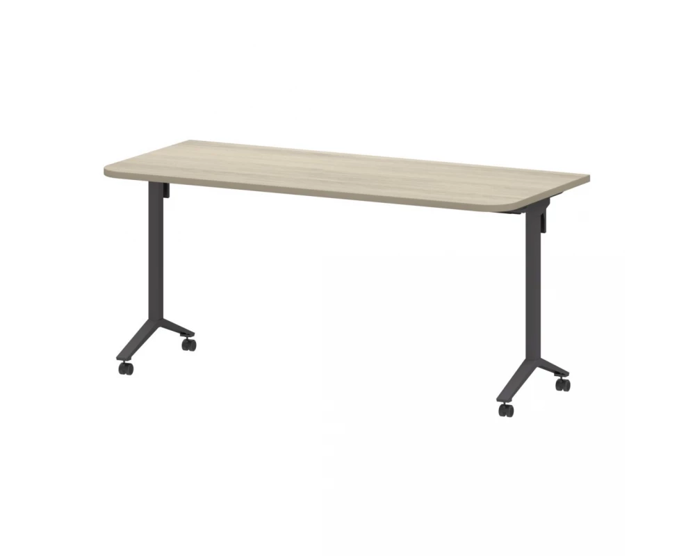 Стол мобильный складной радиусный МБ25-160.70Р 1600x700x750 Моби