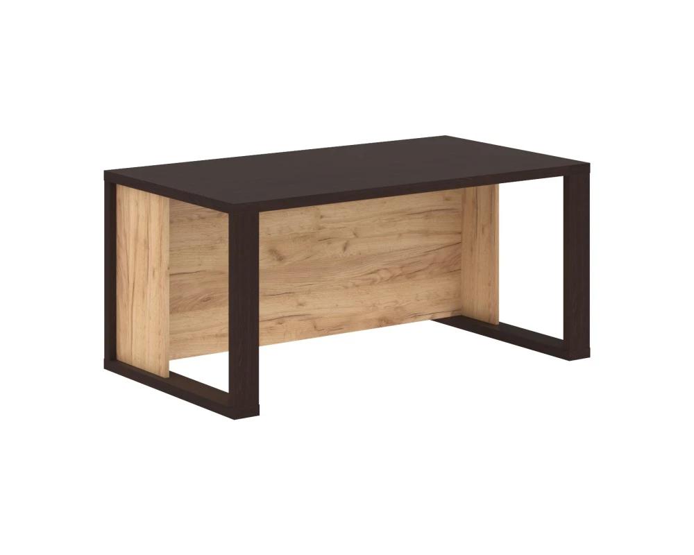 Стол руководителя с фронтальной панелью высотой 600мм 1600х900х750 Альто / Alto