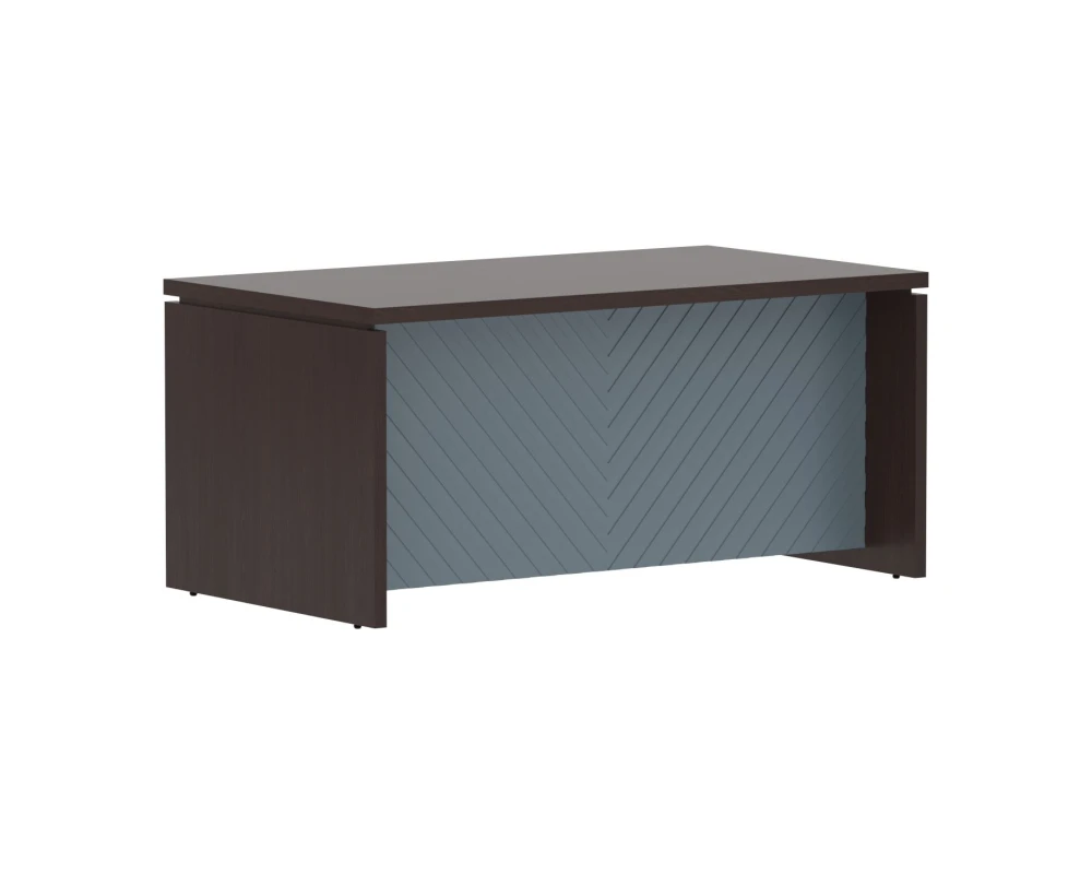 Стол руководителя c большой фронтальной панелью 1600х900х750 Torr Люкс