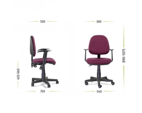 Кресло Метро Люкс Т-01 пластик images